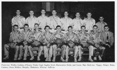 Georgetown Hoyas basketball 1950 1951 Neil Conway Neal Conway